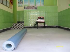 圭塘幼兒園PVC地板施工現(xiàn)場留影封面